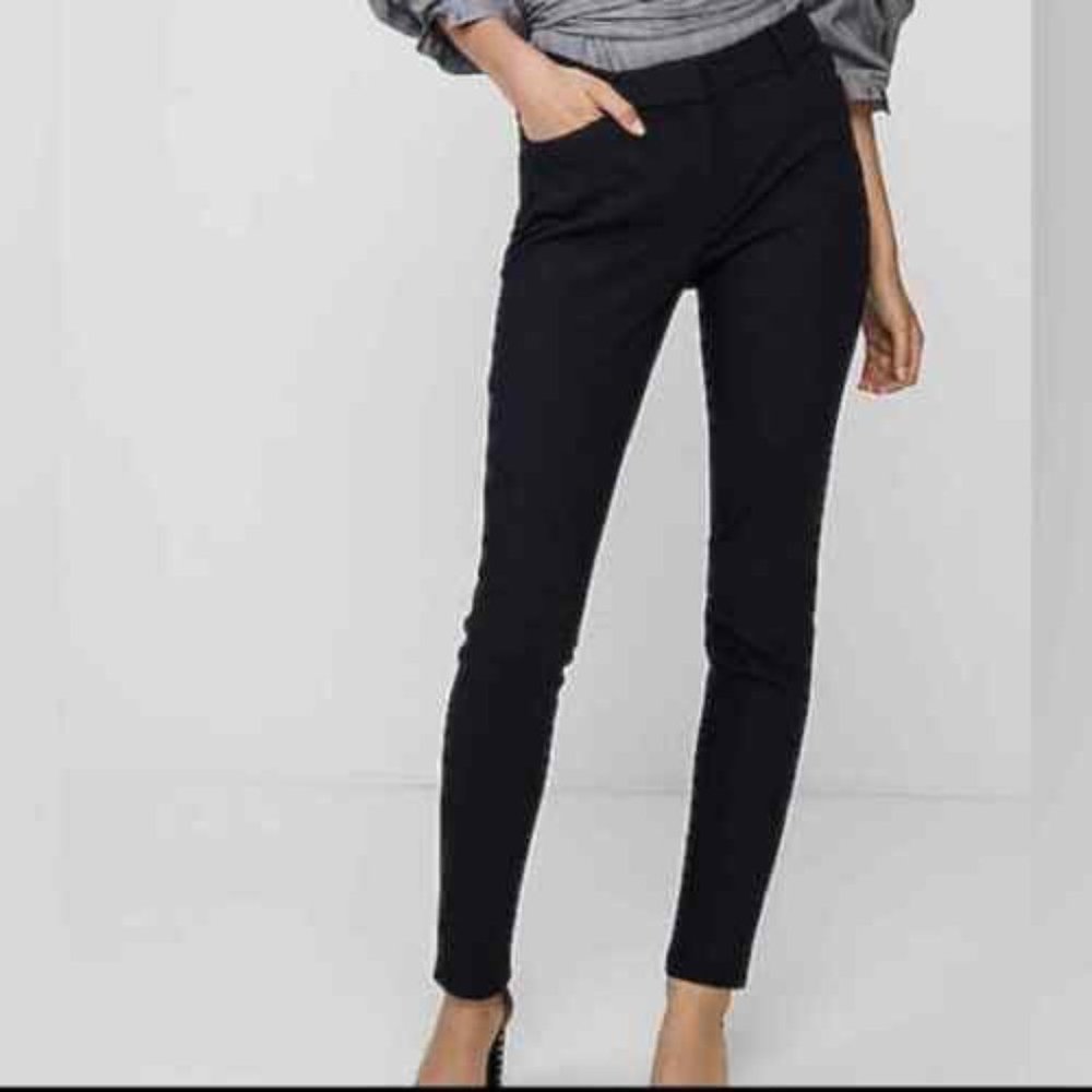 Express Stretch Mid Rise Skinny Ankle Pants - Size 12